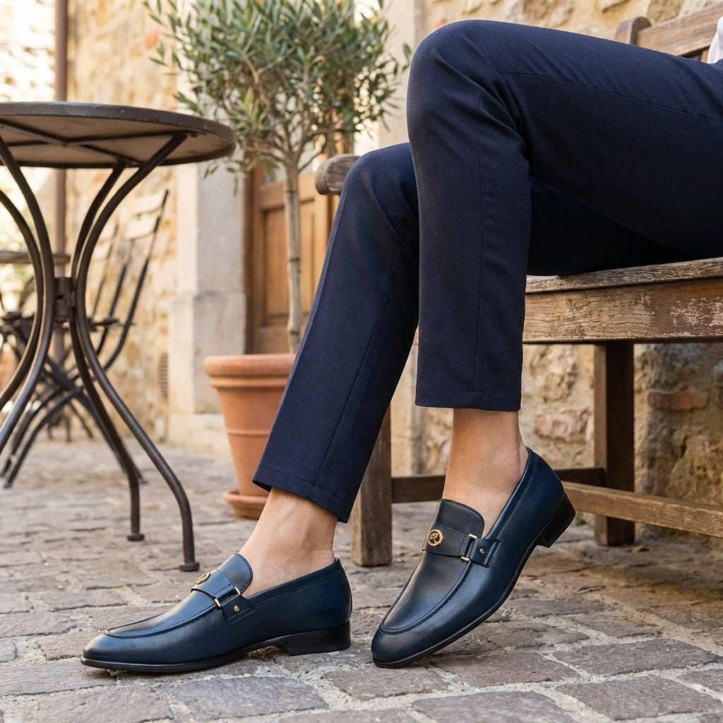Oliver & Blake Lusano Italian Leather Men's Loafers