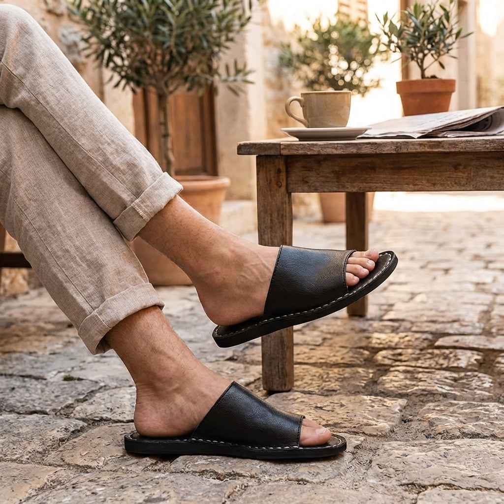 Men's Leather Sandals