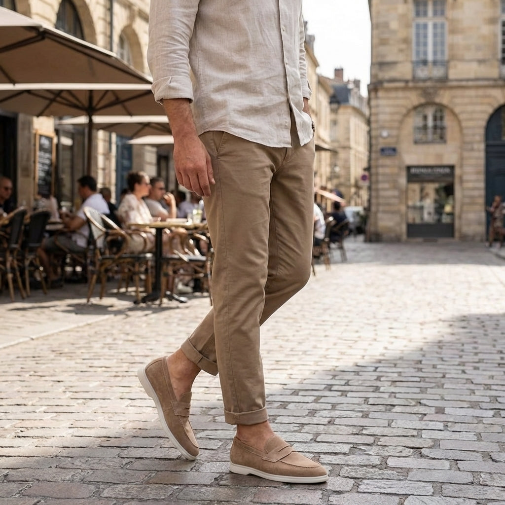Oliver & Blake Mayfair Suede Men's Loafers