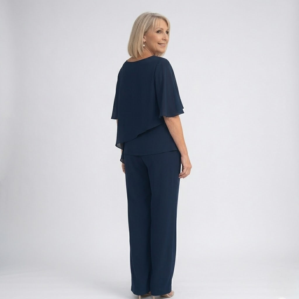 Elegant Formal Style Women's Two-Piece Suit