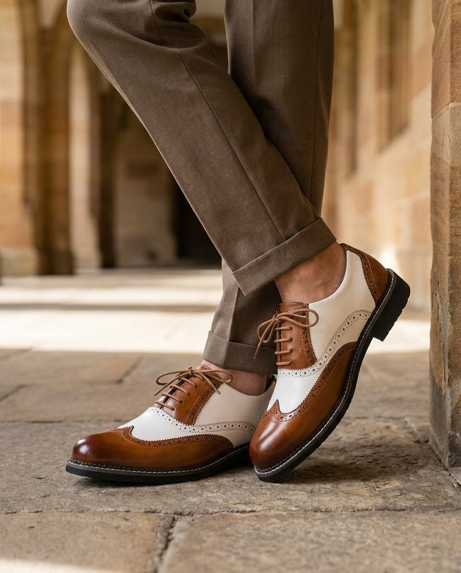 Oliver & Blake The Garrison Men's Brogue Dress Shoes
