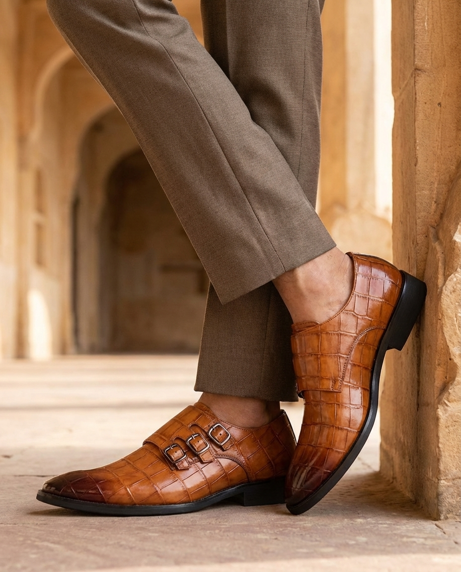 Oliver & Blake The Aldridge Men's Leather Oxford Dress Shoes