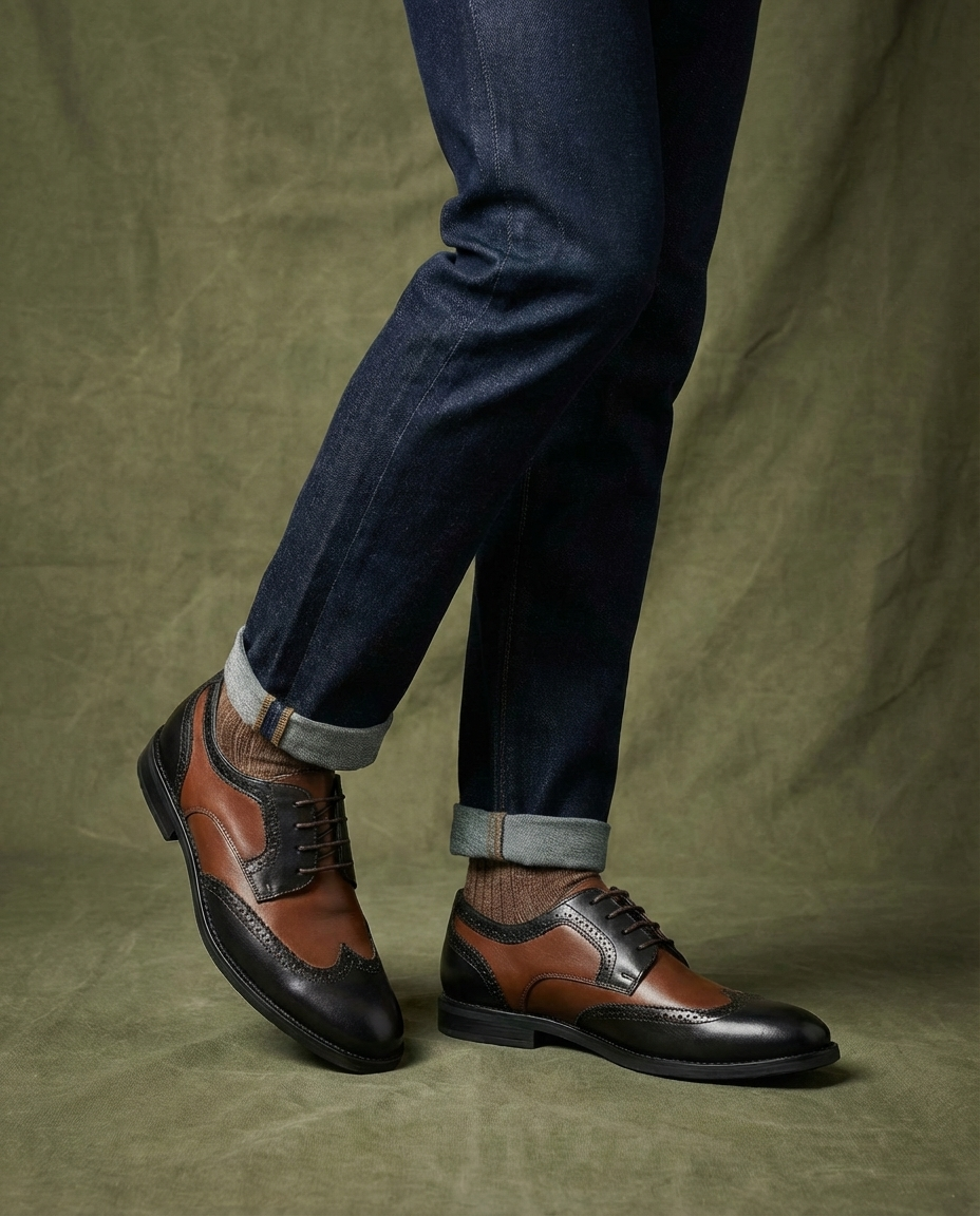 Oliver & Blake The Steadfast Brogue Men's Dress Shoes