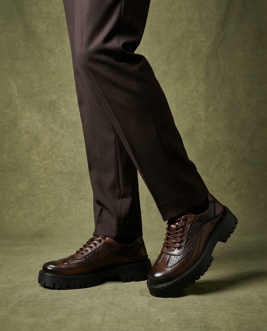 Oliver & Blake The Lugged Derby Men's Dress Shoes