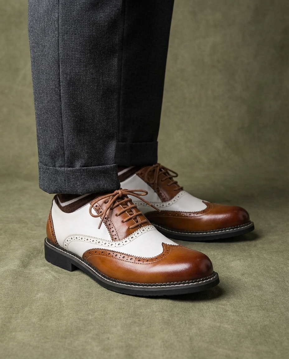 Oliver & Blake The Garrison Men's Brogue Dress Shoes
