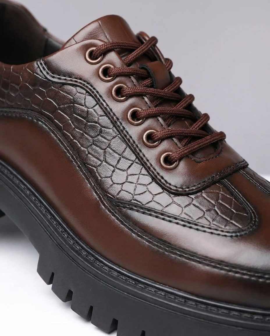 Oliver & Blake The Lugged Derby Men's Dress Shoes