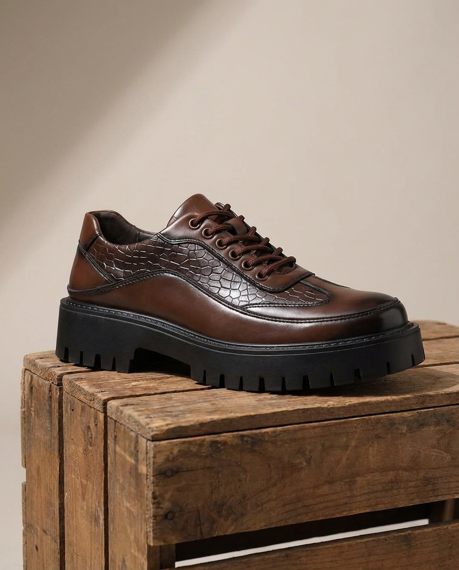 Oliver & Blake The Lugged Derby Men's Dress Shoes