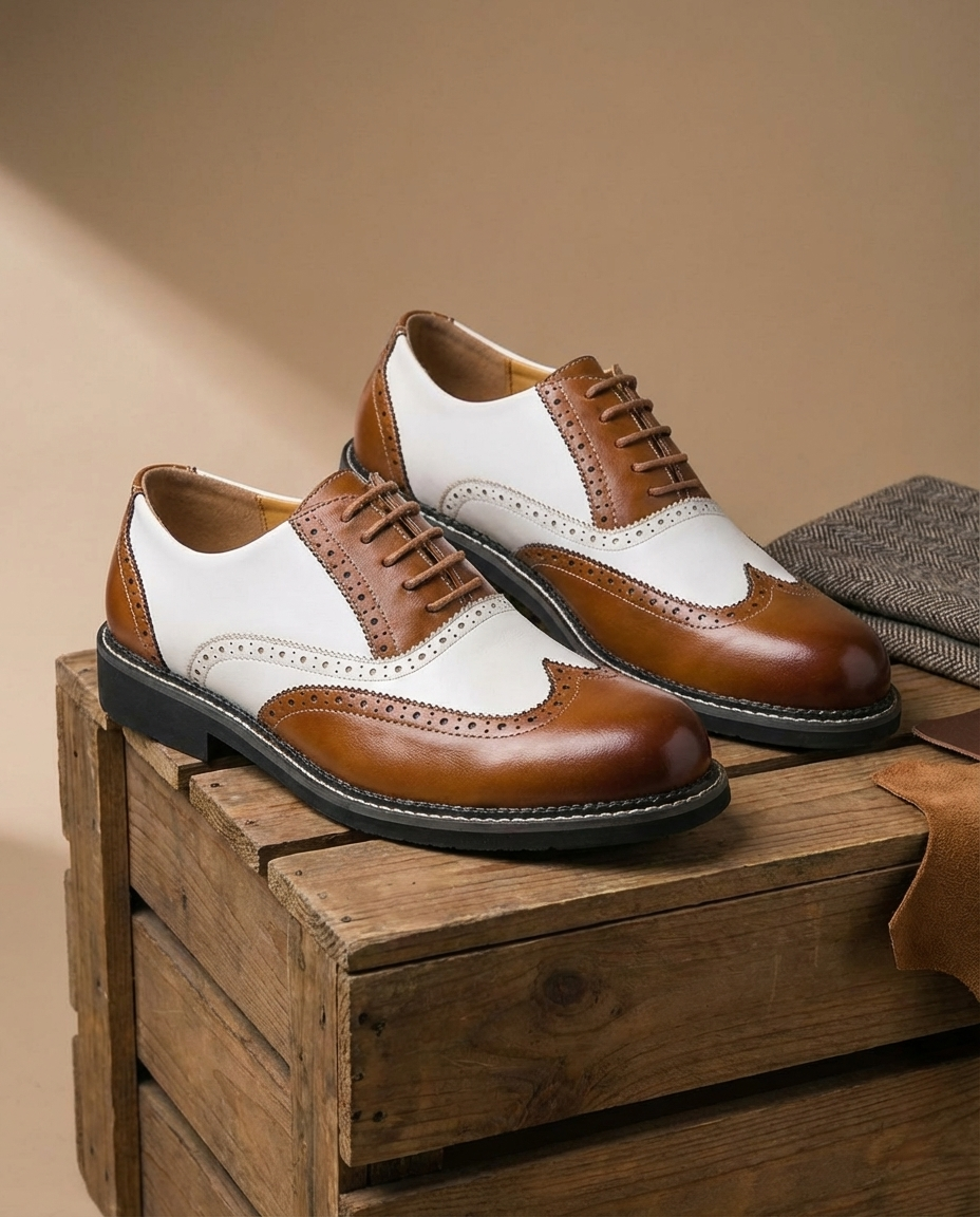 Oliver & Blake The Garrison Men's Brogue Dress Shoes