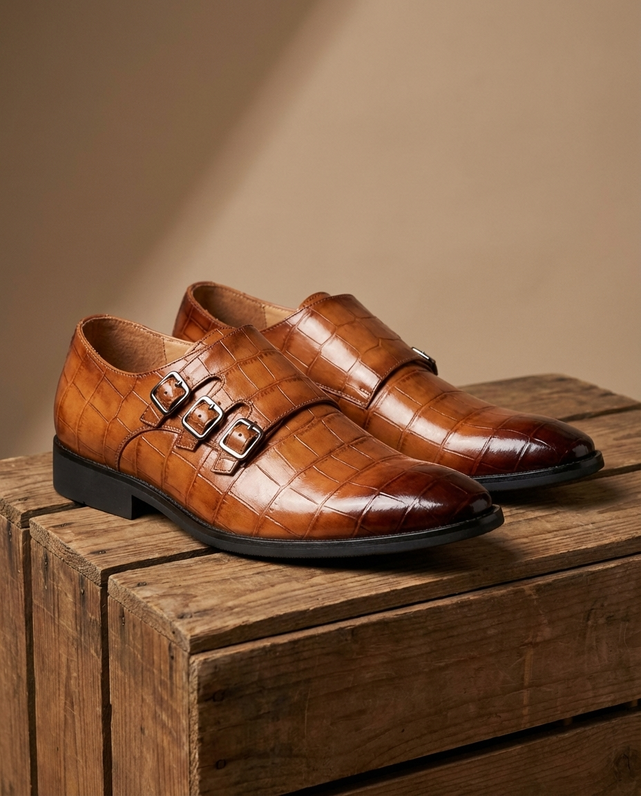 Oliver & Blake The Aldridge Men's Leather Oxford Dress Shoes