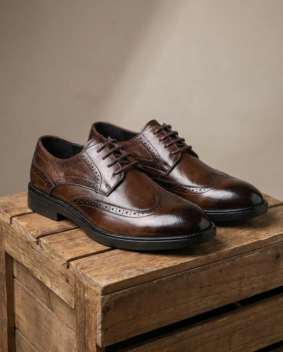 Oliver & Blake The Guildsman Men's Brogue Dress Shoes