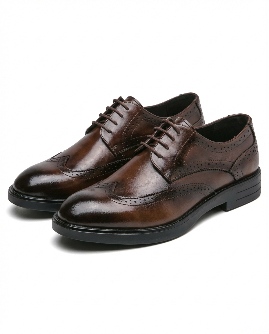 Oliver & Blake The Guildsman Men's Brogue Dress Shoes