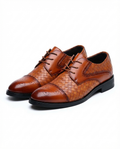 Oliver & Blake The Woven Oxford Men's Dress Shoes