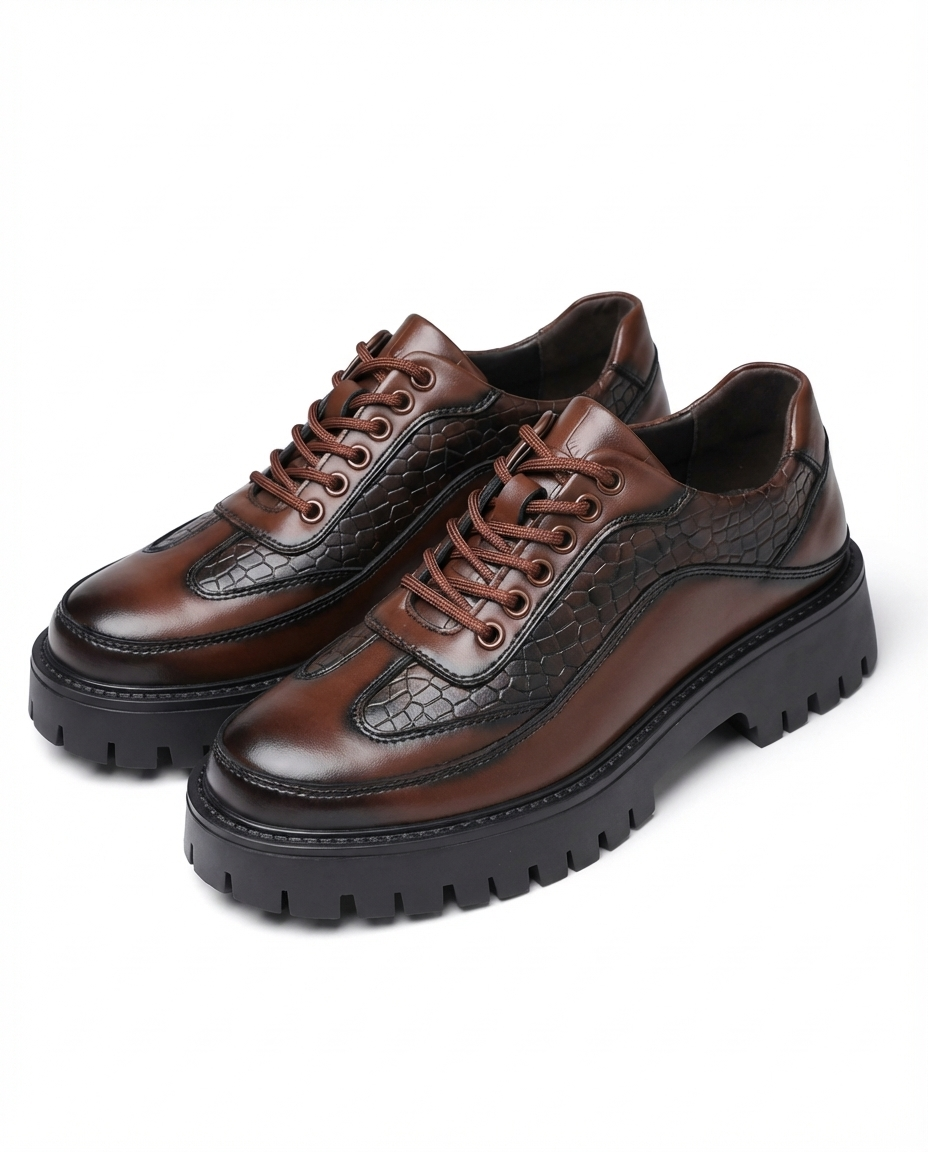 Oliver & Blake The Lugged Derby Men's Dress Shoes