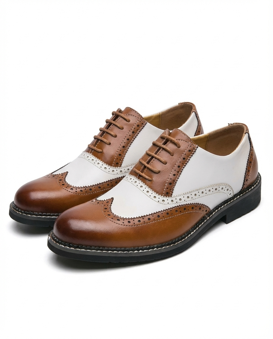 Oliver & Blake The Garrison Men's Brogue Dress Shoes